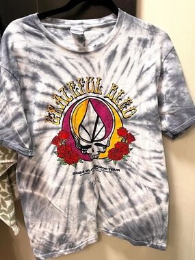 Grateful Dead Blood Donor Tour Tie Dye T-Shirt (2024)